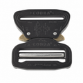 38mm Austri-Alpin Cobra Pro-Style Buckle Black isolated on white background