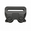38mm Cobra GT Black Non-Adjustable Female Fitting isolated on white background