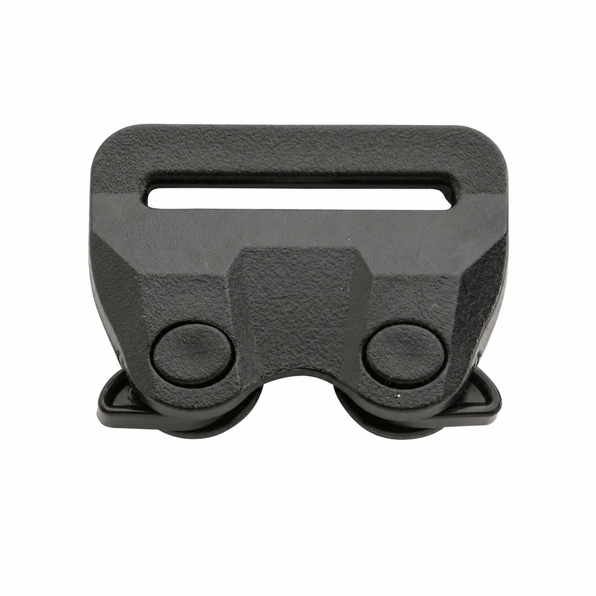 38mm Cobra GT Black Non-Adjustable Female Fitting isolated on white background
