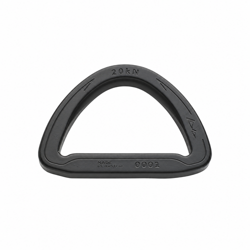 45mm Austri-Alpin Cobra Single D-Ring isolated on white background