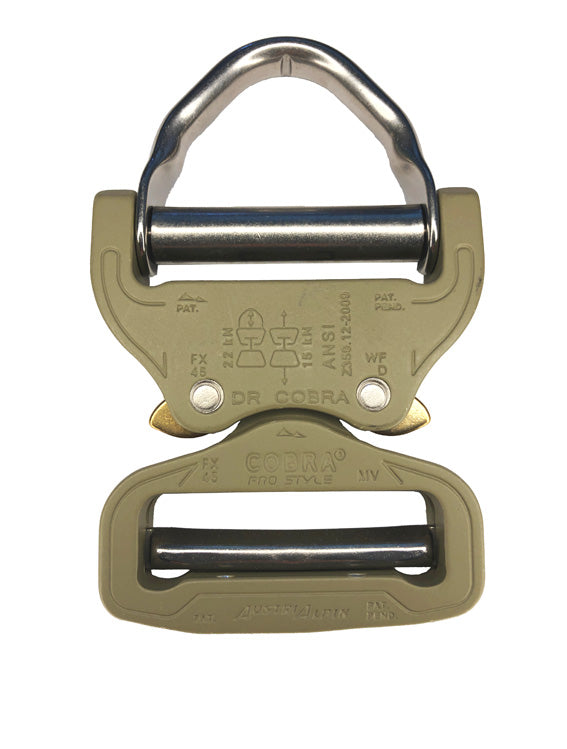 Austri-Aplin Cobra Pro-Style 45mm ANSI D-Ring Tan 499