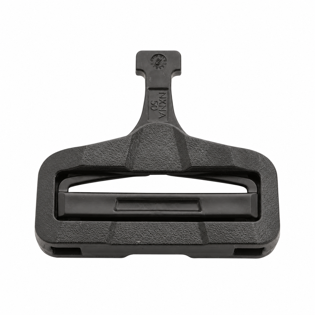 50mm Cobra GT Black Adjustable Male Fitting isolated on white background