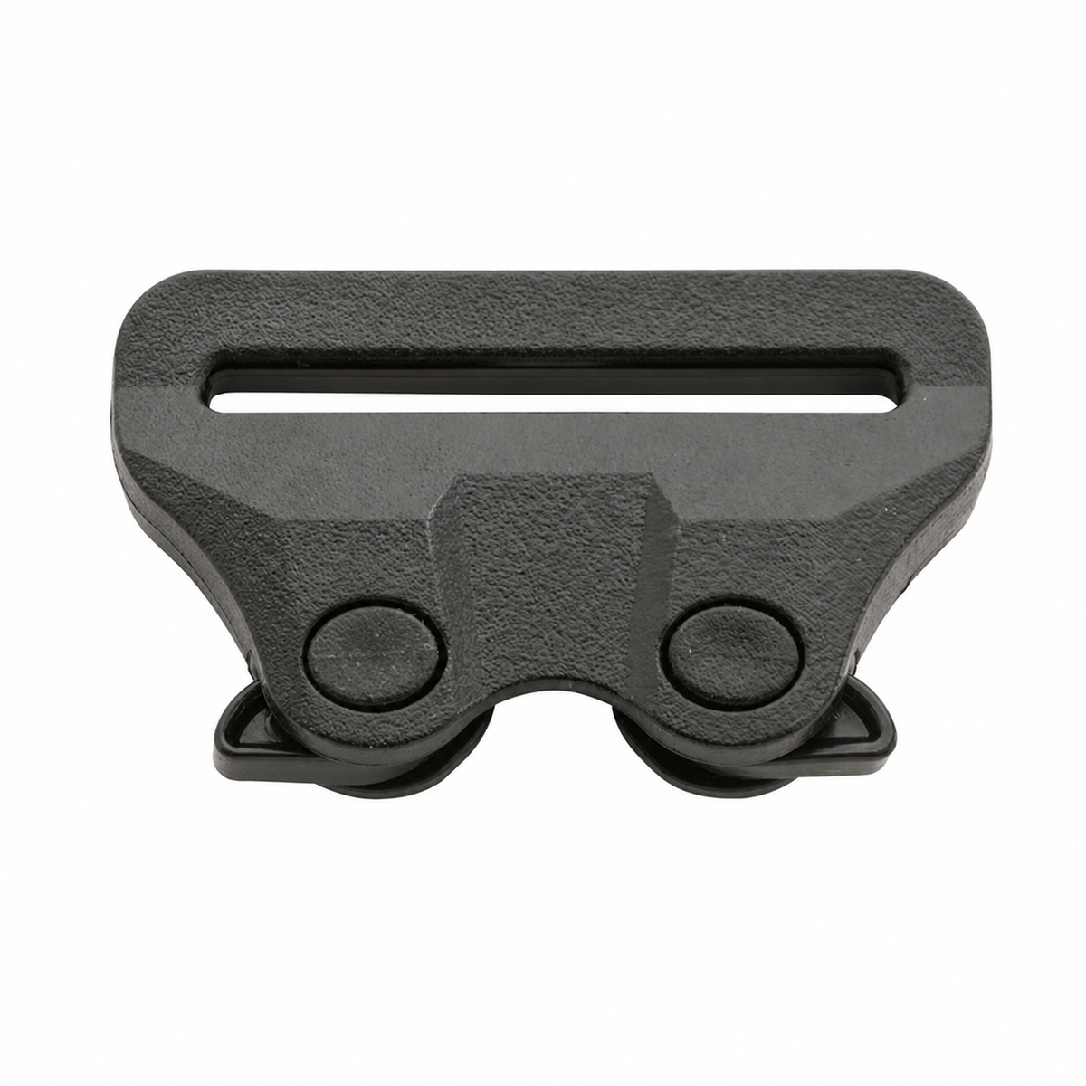 50mm Cobra GT Black Non-Adjustable Female Fitting isolated on white background