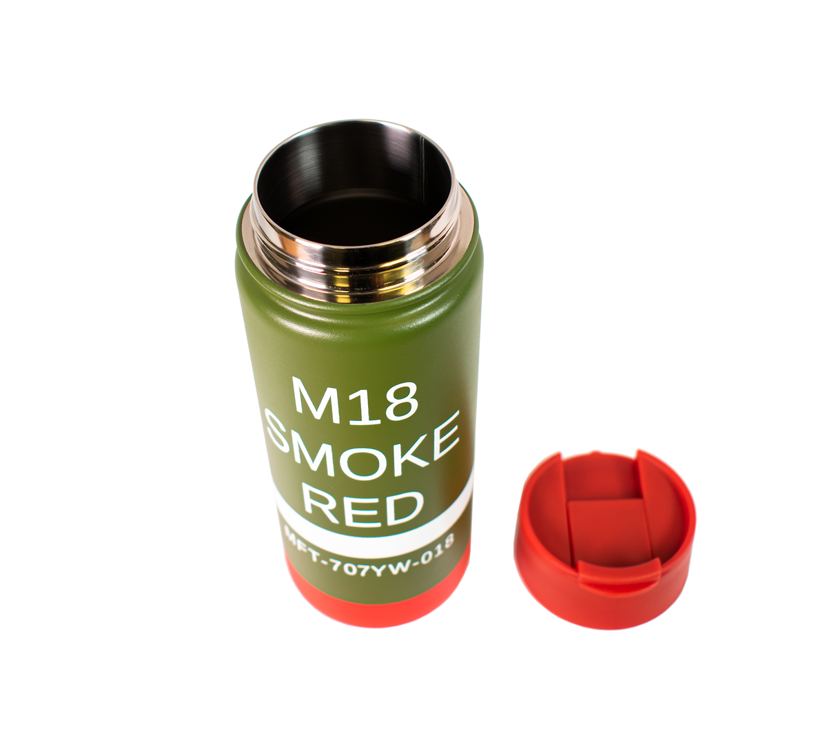 Mission First M18 Red Smoke Drink Bottle.