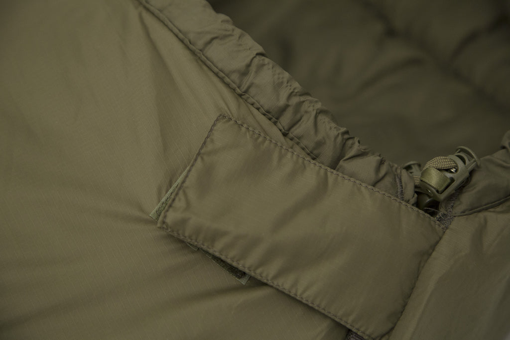 Carinthia Eagle Sleeping Bag Zipper Detail.