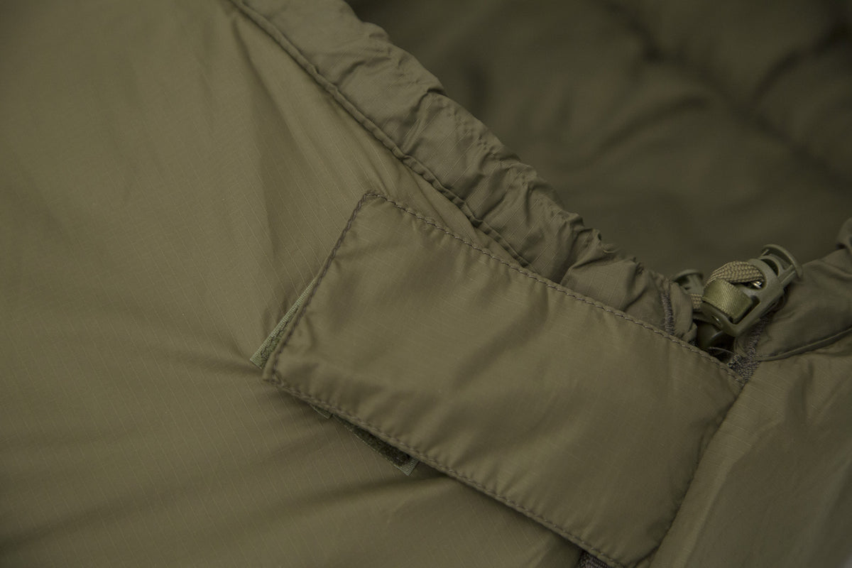Carinthia Eagle Sleeping Bag Zipper Detail.