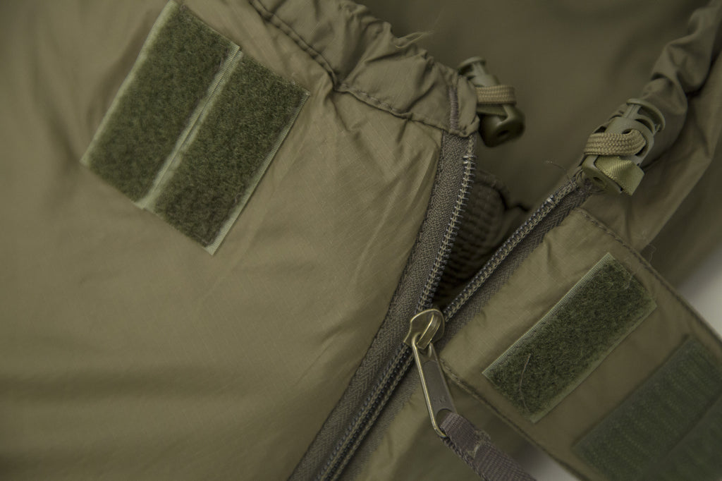 Carinthia Eagle Sleeping Bag Zipper Detail.