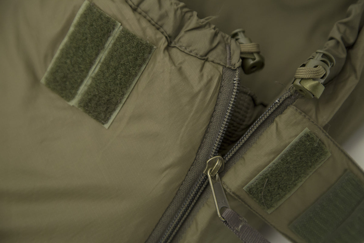 Carinthia Eagle Sleeping Bag Zipper Detail.