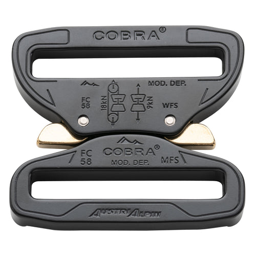 58mm Austri-Alpin Cobra Pro-Style Buckle Black