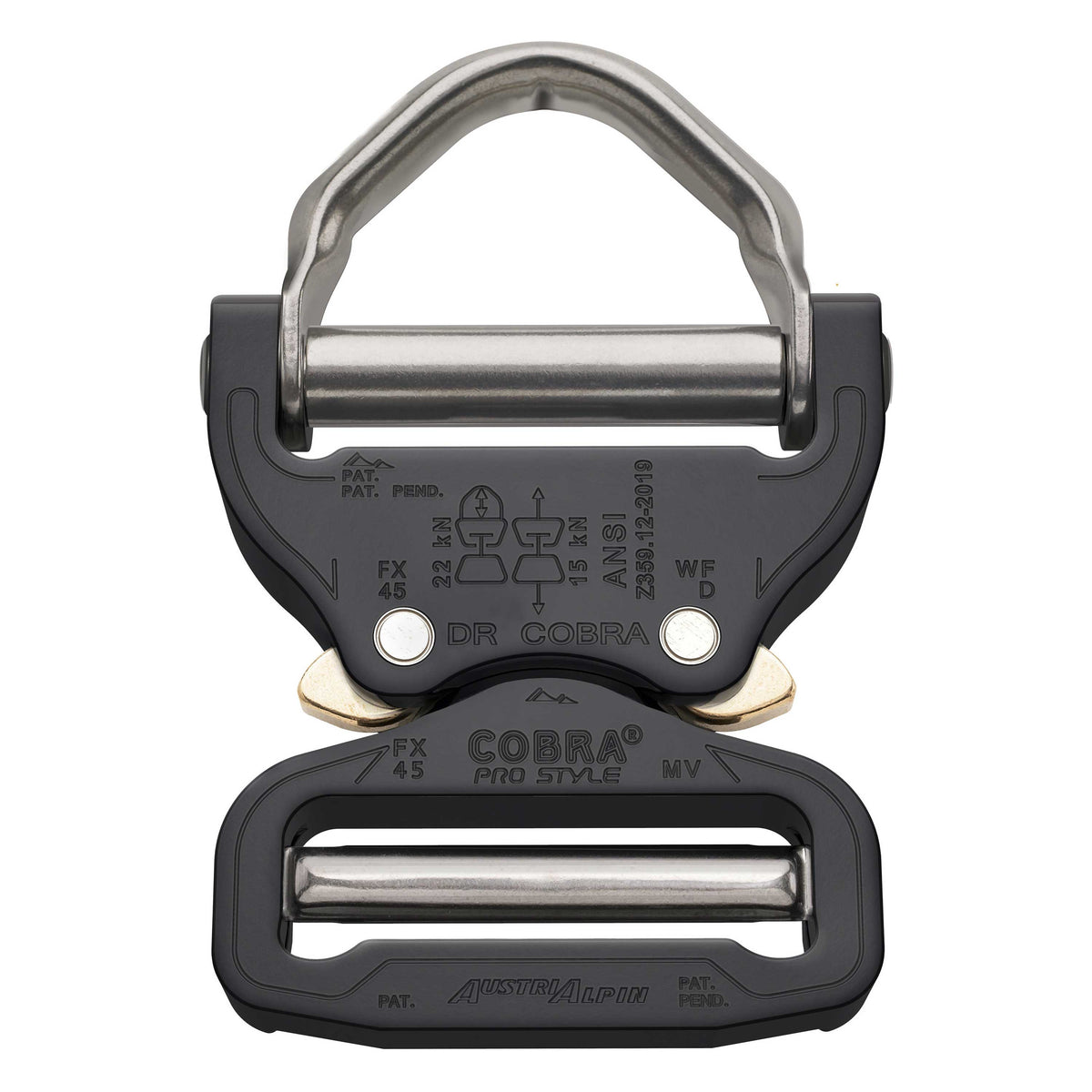 Austri-Aplin Cobra Pro-Style 45mm ANSI D-Ring