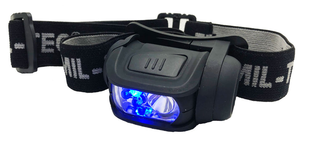 Mil-Tec 4 Colour LED Headlamp
