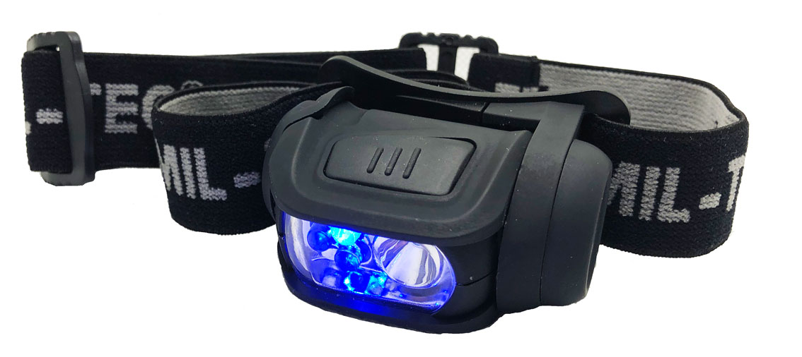 Mil-Tec 4 Colour LED Headlamp