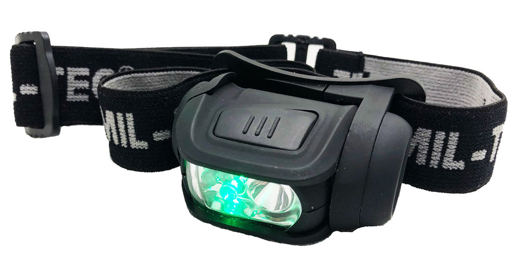 Mil-Tec 4 Colour LED Headlamp