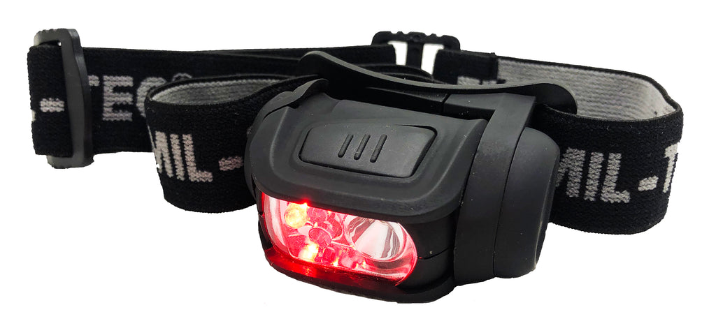Mil-Tec 4 Colour LED Headlamp