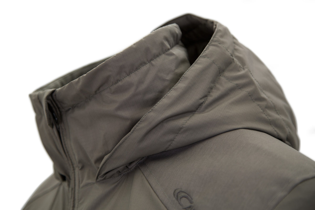 Carinthia MIG 4.0 Olive Side Collar Detail
