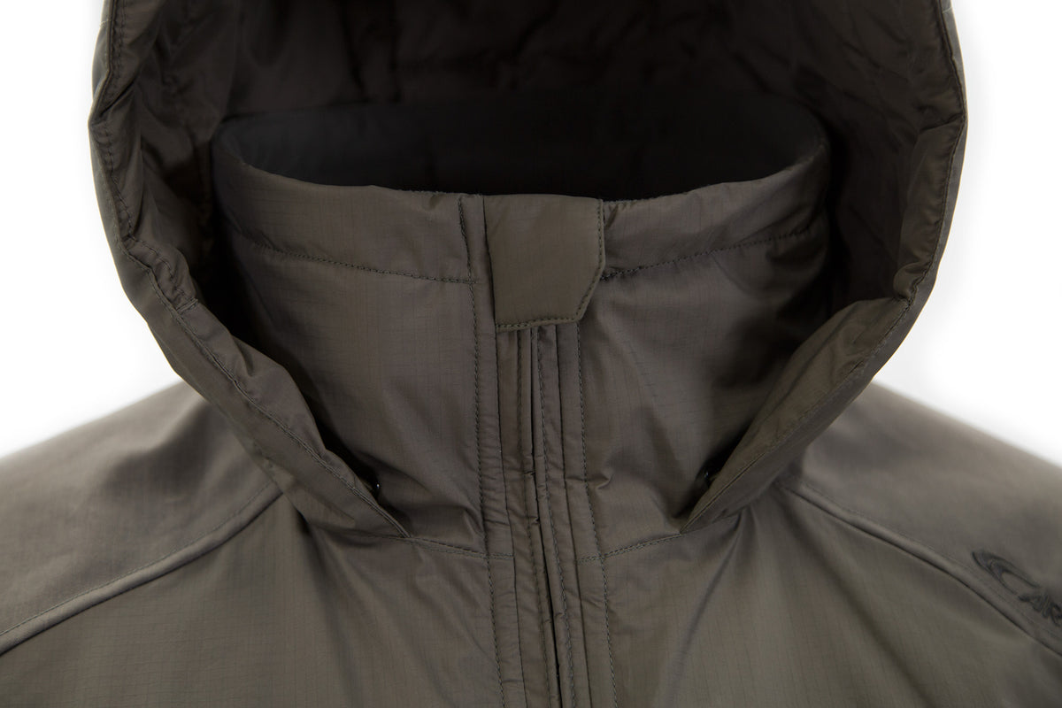 Carinthia MIG 4.0 Olive Collar Front Detail
