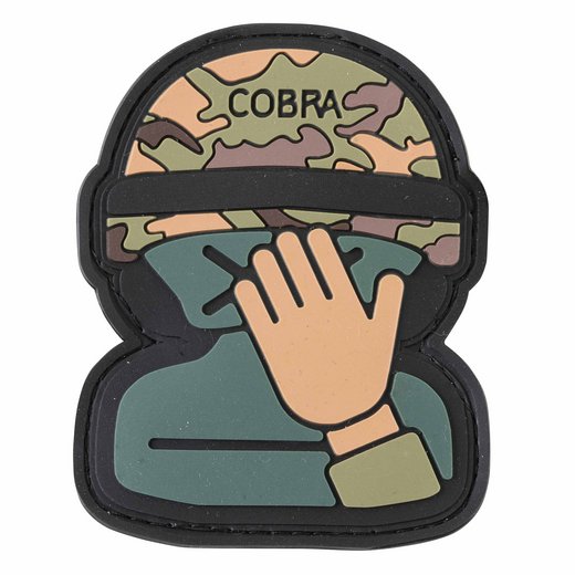Austri-Alpin Cobra Emoji Patch - Face Palm.