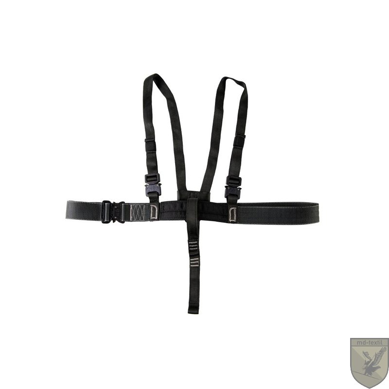 MD-Textil MGS Harness Chest Belt Black
